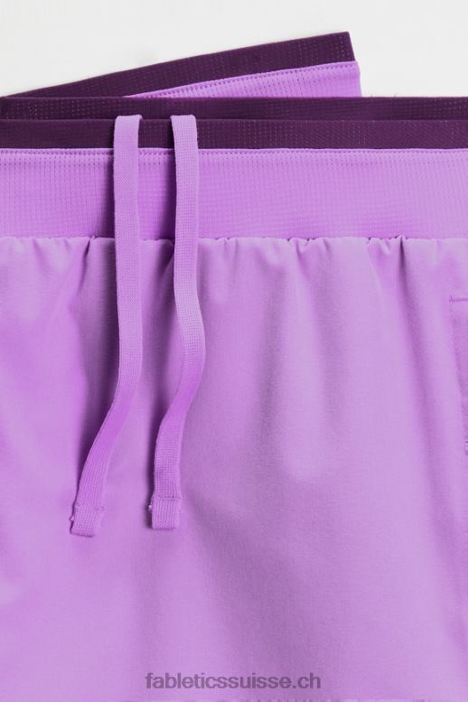 Hommes le court fondamental ii 147 B0B6R3208 fumée mauve Fabletics