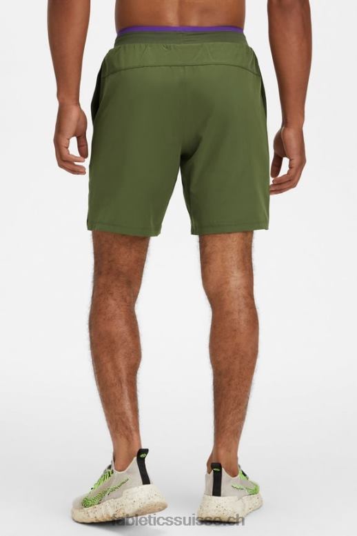 Hommes le court fondamental ii 147 B0B6R3211 mousse noire Fabletics