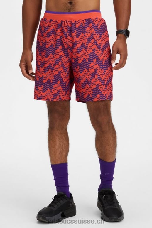 Hommes le court fondamental ii 148 B0B6R3213 infrarouge Fabletics