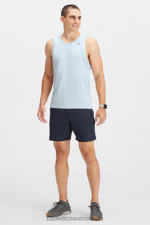 Hommes le court fondamental ii 148 B0B6R3216 marine classique Fabletics