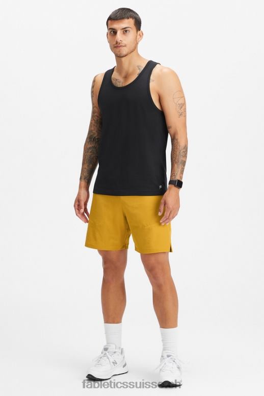 Hommes le court fondamental ii 150 B0B6R3222 bloc d\'or de combat Fabletics