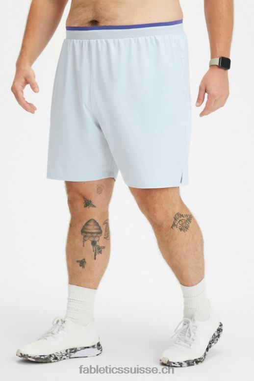 Hommes le court fondamental ii 150 B0B6R3224 frêne bleu Fabletics