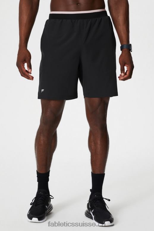 Hommes le court fondamental ii 150 B0B6R3225 crème au beurre noir/rose Fabletics