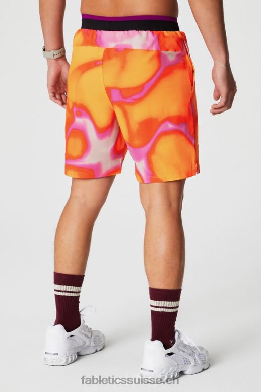 Hommes le court fondamental ii 158 B0B6R3262 évasion rose folie estivale Fabletics