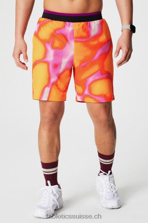 Hommes le court fondamental ii 158 B0B6R3262 évasion rose folie estivale Fabletics