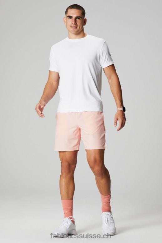 Hommes le court fondamental ii 158 B0B6R3265 crème au beurre rose Fabletics