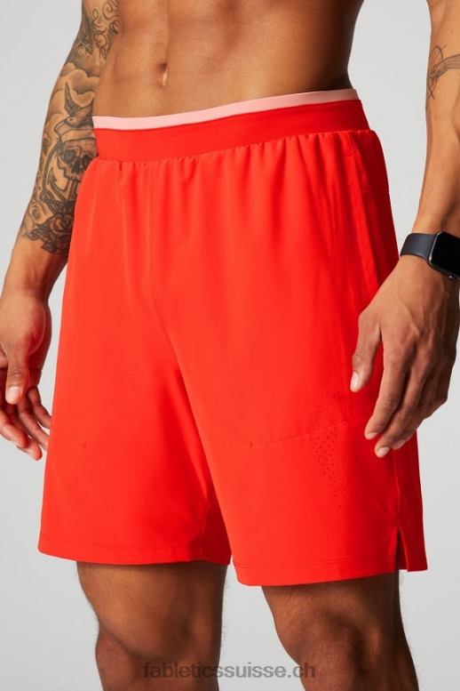 Hommes le court fondamental ii 160 B0B6R3272 lueur de feu perforé Fabletics