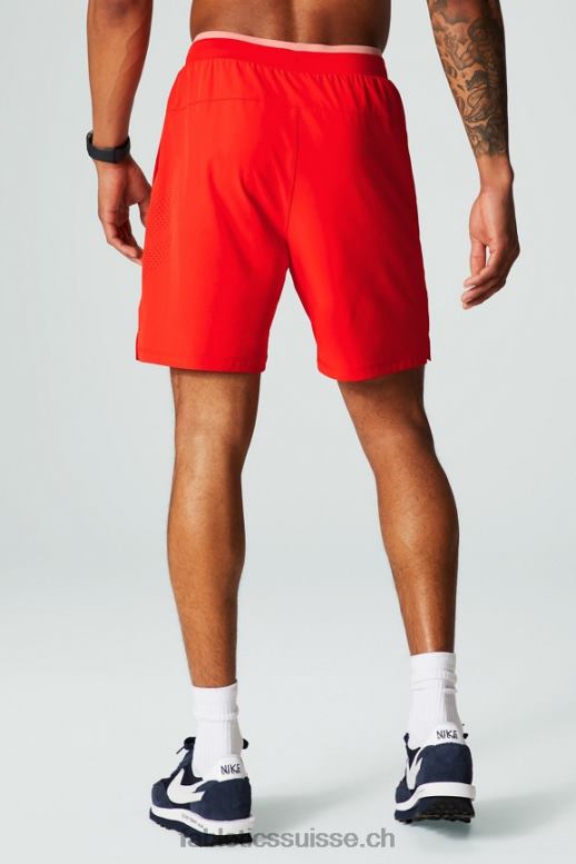 Hommes le court fondamental ii 160 B0B6R3272 lueur de feu perforé Fabletics
