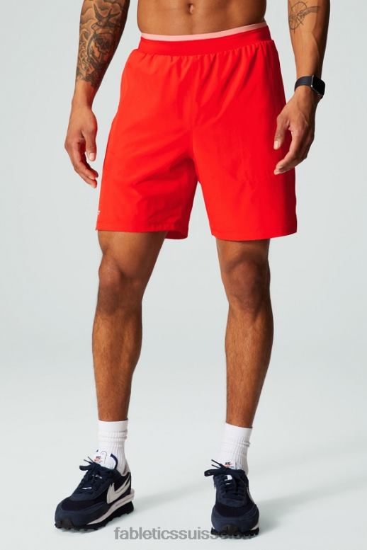 Hommes le court fondamental ii 160 B0B6R3272 lueur de feu perforé Fabletics