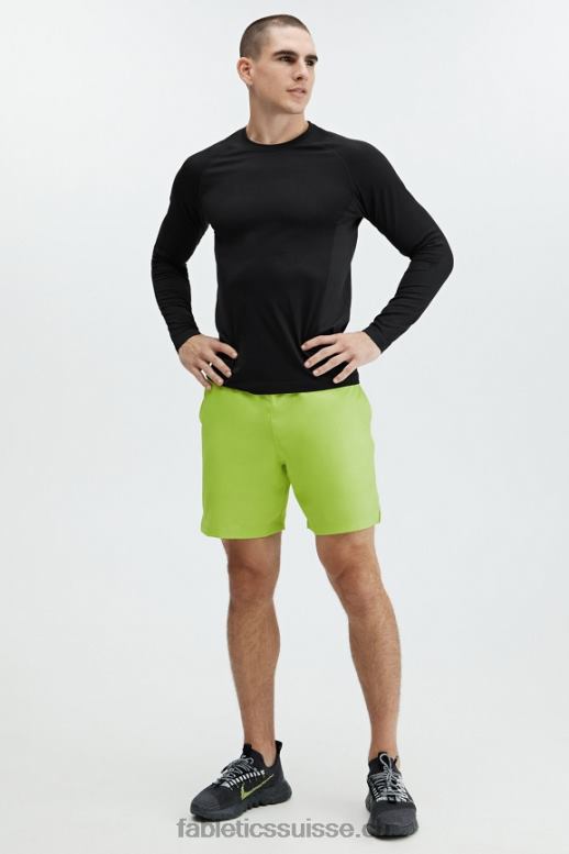 Hommes le court métrage fondamental 166 B0B6R3345 citron vert vif Fabletics