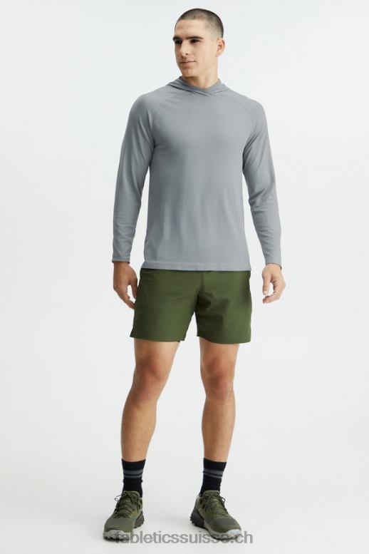 Hommes le court métrage fondamental 166 B0B6R3346 olive verte Fabletics