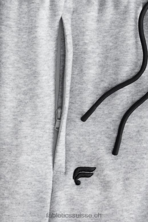 Hommes le court métrage incontournable B0B6R3309 gris chiné classique Fabletics