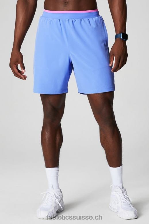 Hommes le fondamental court ii (linéaire) 132 B0B6R3125 punch pervenche Fabletics