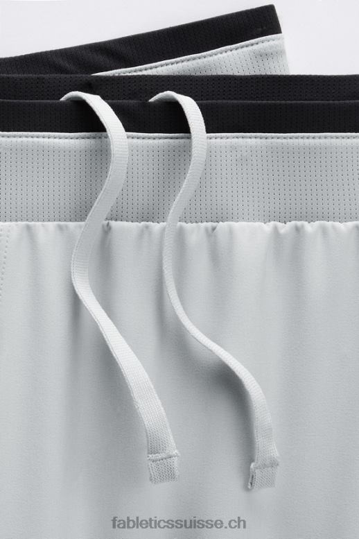 Hommes le fondamental court ii (linéaire) 133 B0B6R3128 gris minéral Fabletics