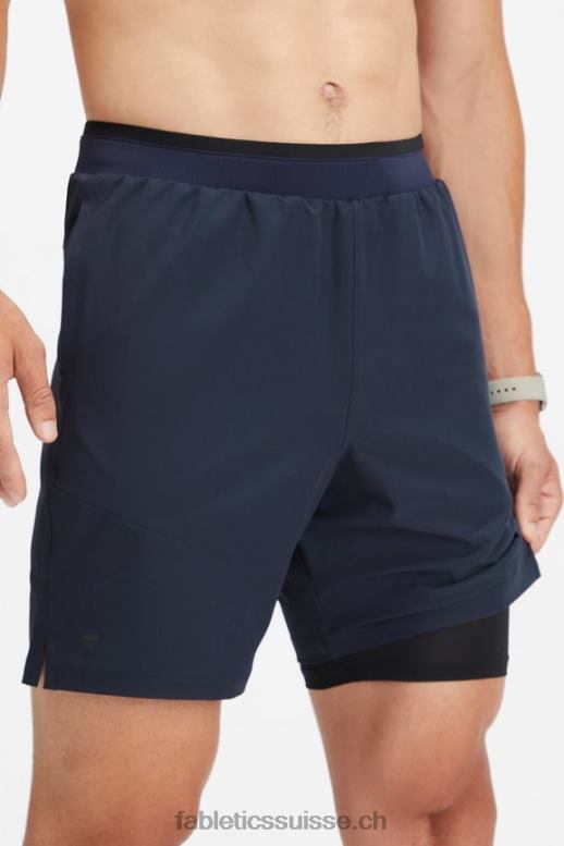Hommes le fondamental court ii (linéaire) 134 B0B6R3134 marine classique Fabletics