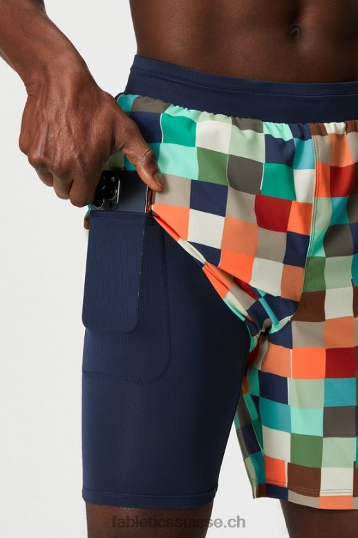 Hommes le fondamental court ii (linéaire) 134 B0B6R3136 cubéologie Fabletics