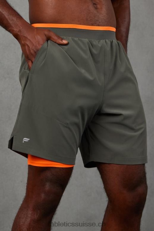 Hommes le fondamental court ii (linéaire) 135 B0B6R3137 tempête de sable Fabletics