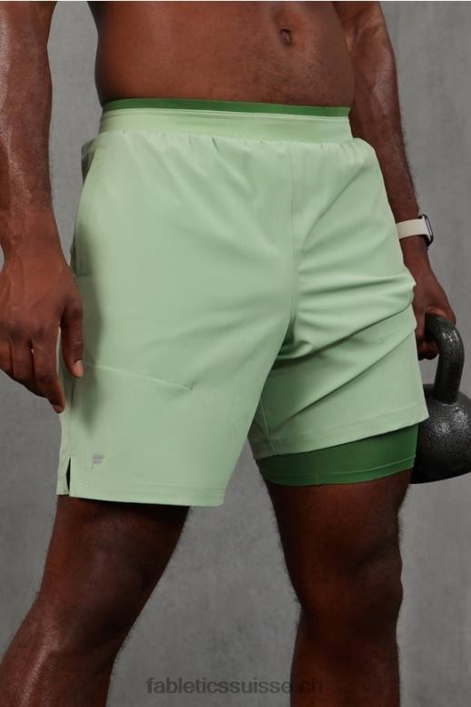 Hommes le fondamental court ii (linéaire) 135 B0B6R3138 thym Fabletics