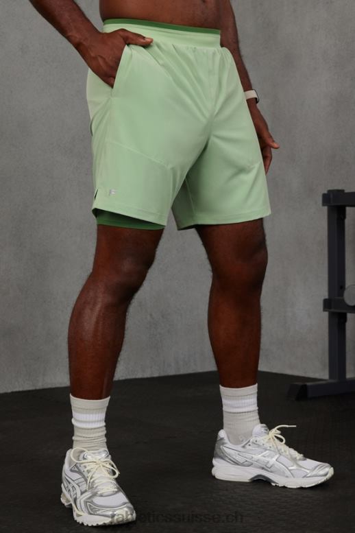 Hommes le fondamental court ii (linéaire) 135 B0B6R3138 thym Fabletics