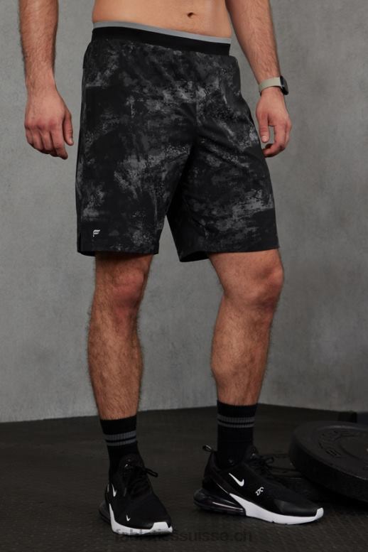 Hommes le fondamental court ii (linéaire) 135 B0B6R3139 bruit ambiant noir Fabletics