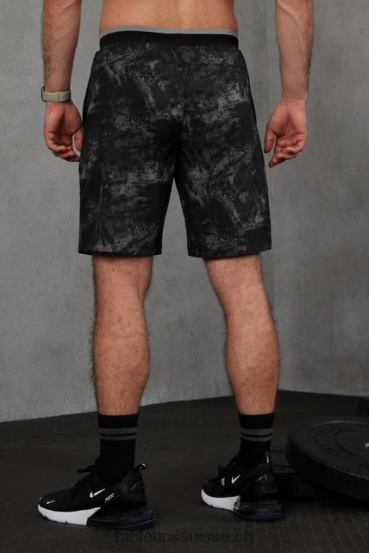 Hommes le fondamental court ii (linéaire) 135 B0B6R3139 bruit ambiant noir Fabletics