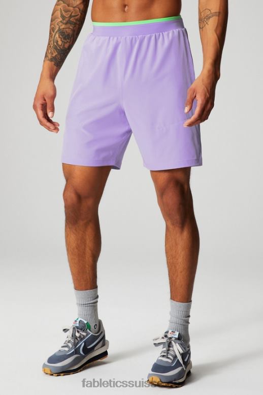 Hommes le fondamental court ii (linéaire) 136 B0B6R3142 lavande emblématique Fabletics