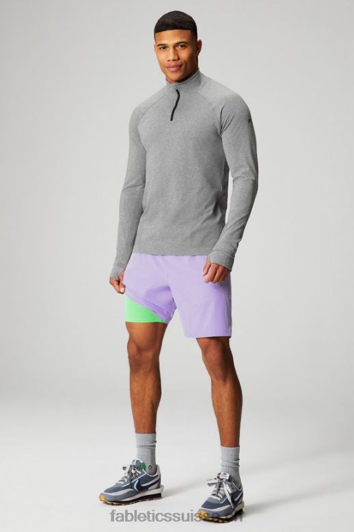 Hommes le fondamental court ii (linéaire) 136 B0B6R3142 lavande emblématique Fabletics