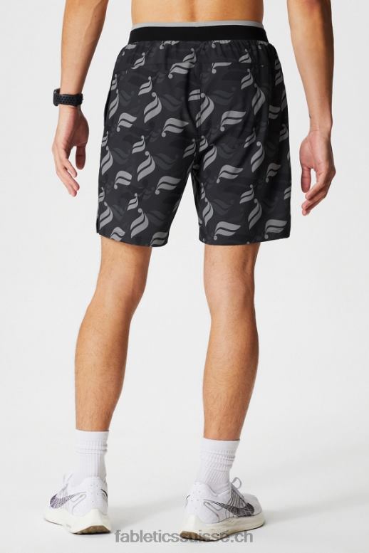 Hommes le fondamental court ii (linéaire) 136 B0B6R3143 lancer de blackletics Fabletics