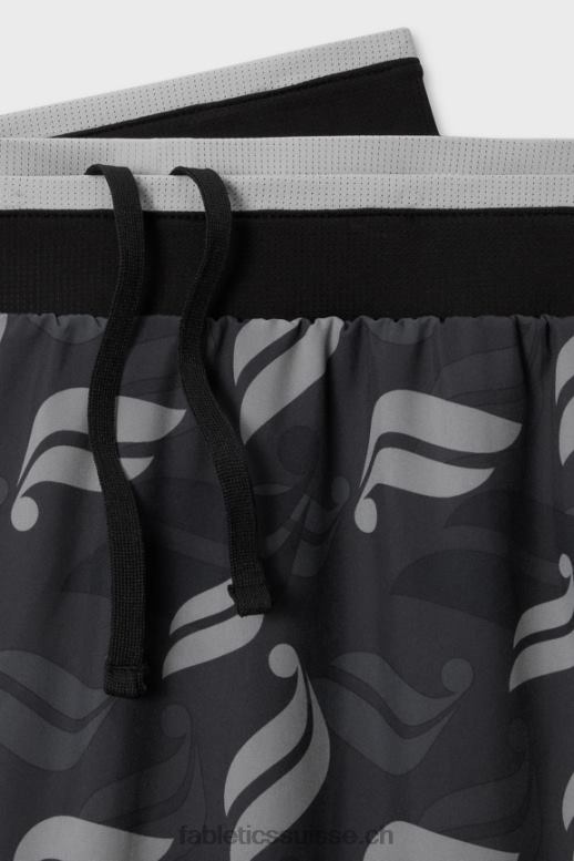 Hommes le fondamental court ii (linéaire) 136 B0B6R3143 lancer de blackletics Fabletics
