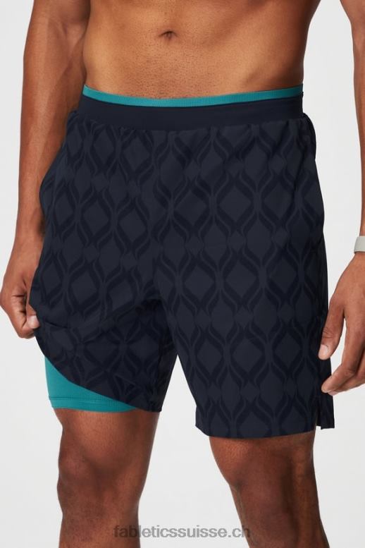 Hommes le fondamental court ii (linéaire) 137 B0B6R3148 château de la marine classique Fabletics