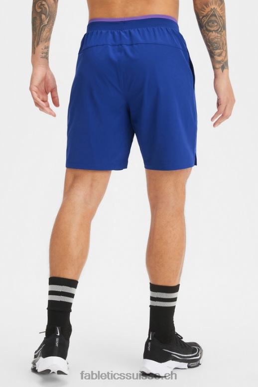 Hommes le fondamental court ii (linéaire) 137 B0B6R3149 bleu français Fabletics