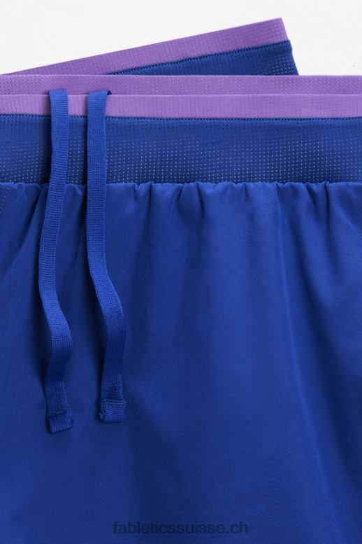 Hommes le fondamental court ii (linéaire) 137 B0B6R3149 bleu français Fabletics
