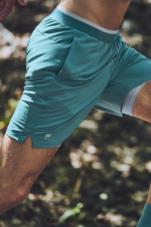 Hommes le fondamental court ii (linéaire) 162 B0B6R3302 vague arctique Fabletics