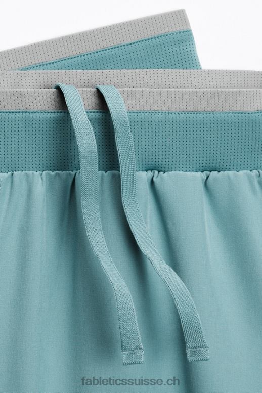 Hommes le fondamental court ii (linéaire) 162 B0B6R3302 vague arctique Fabletics