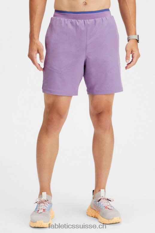 Hommes le fondamental court ii (linéaire) 162 B0B6R3303 ambiance violette perforée Fabletics