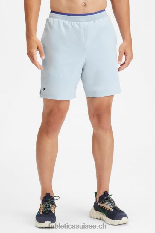 Hommes le fondamental court ii (linéaire) 163 B0B6R3305 frêne bleu Fabletics