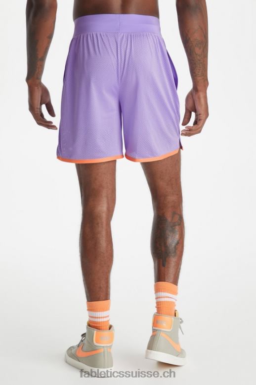 Hommes le rec court B0B6R3366 athlétisme emblématique de la lavande Fabletics