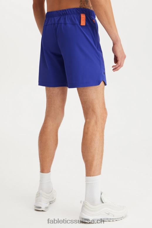 Hommes le seul court 160 B0B6R3275 bleu carbone Fabletics