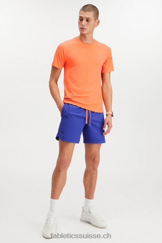 Hommes le seul court 160 B0B6R3275 bleu carbone Fabletics