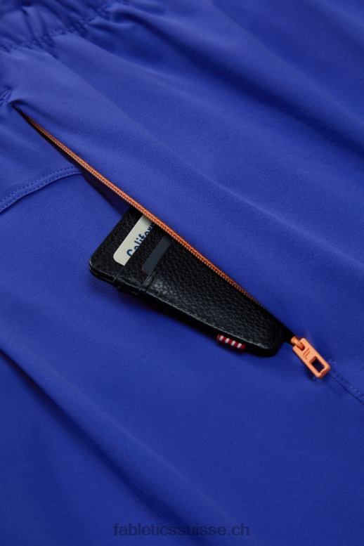 Hommes le seul court 160 B0B6R3275 bleu carbone Fabletics