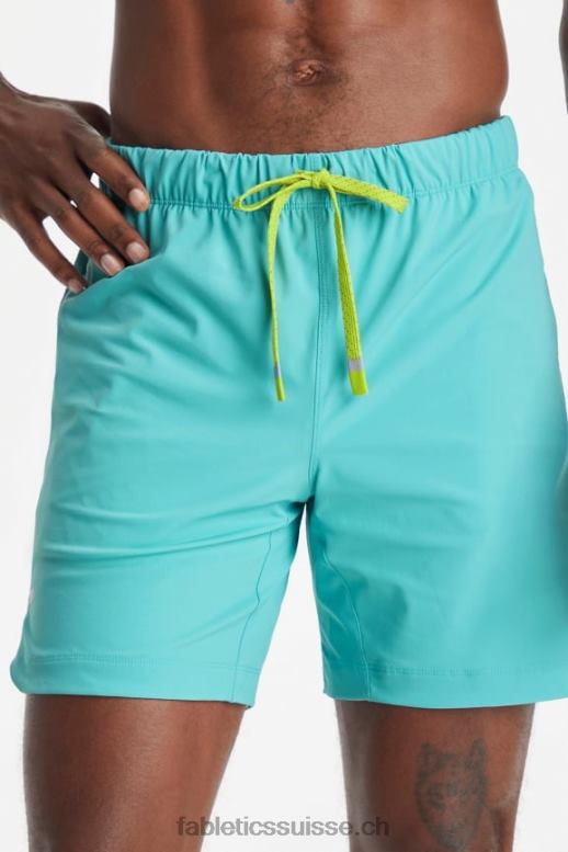Hommes le seul court 160 B0B6R3276 mer aqua Fabletics