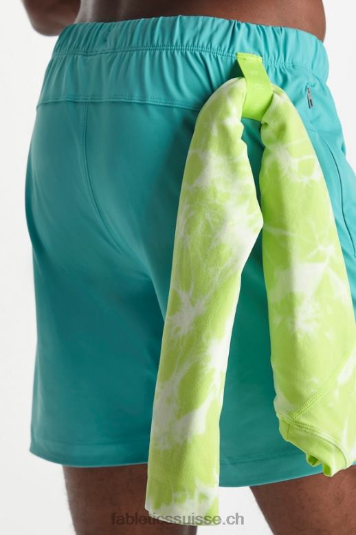 Hommes le seul court 160 B0B6R3276 mer aqua Fabletics