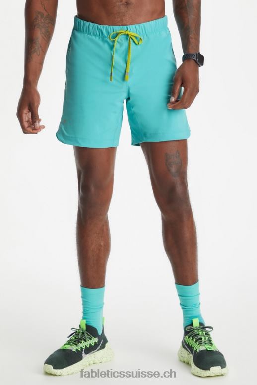 Hommes le seul court 160 B0B6R3276 mer aqua Fabletics