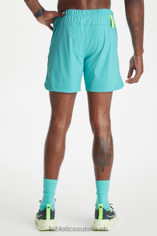 Hommes le seul court 160 B0B6R3276 mer aqua Fabletics