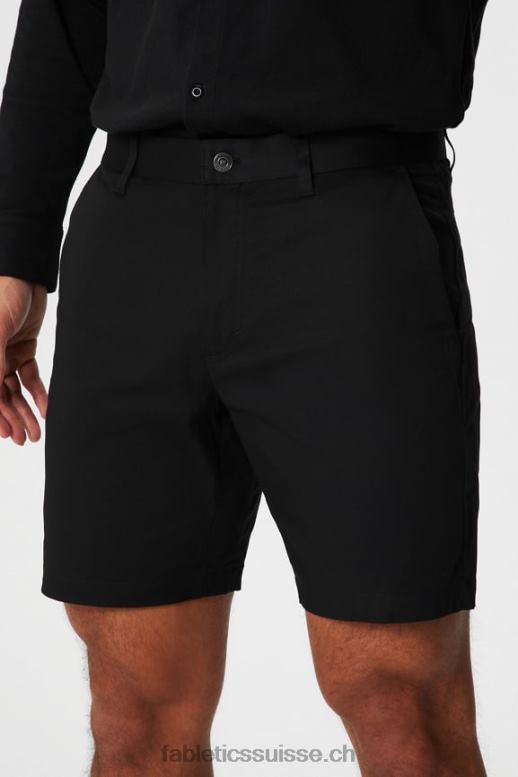 Hommes le short chino high side B0B6R3297 noir Fabletics