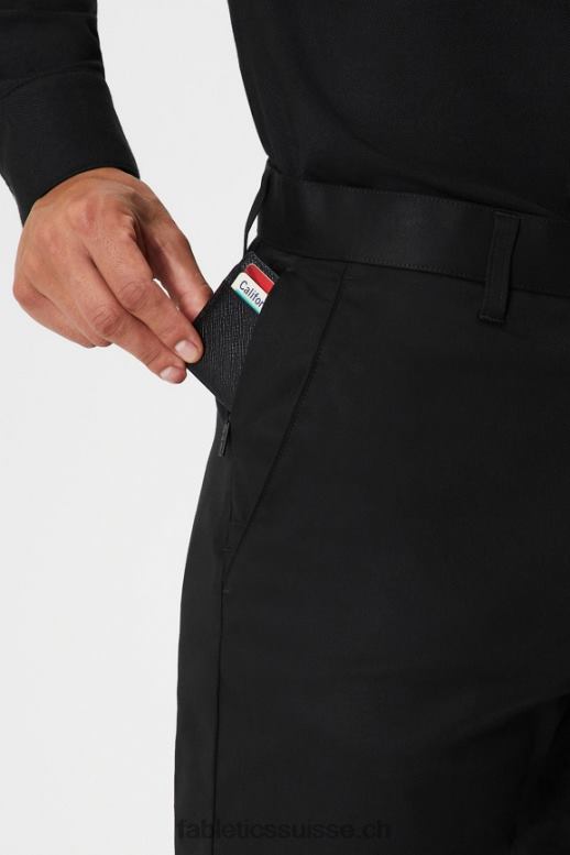 Hommes le short chino high side B0B6R3297 noir Fabletics