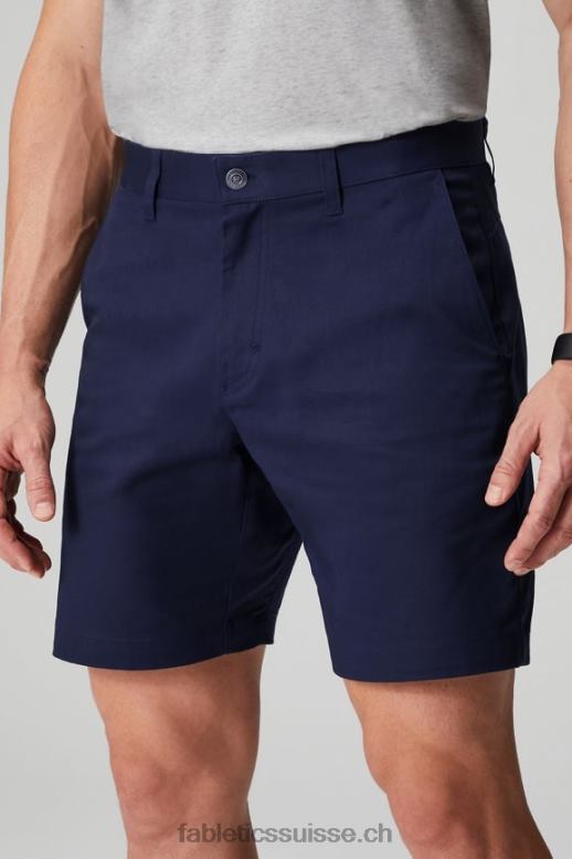 Hommes le short chino high side B0B6R3298 bleu marine profond Fabletics