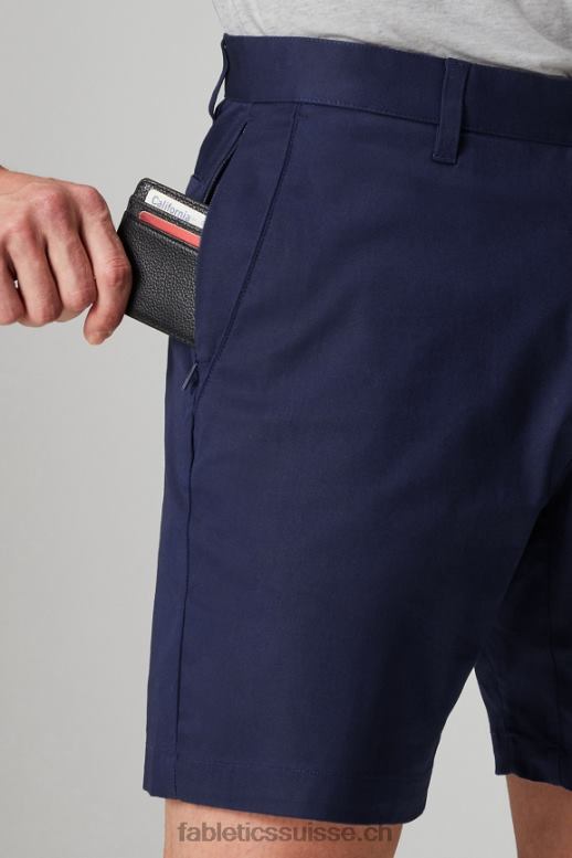 Hommes le short chino high side B0B6R3298 bleu marine profond Fabletics