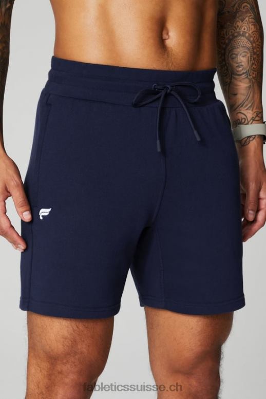 Hommes le short léger incontournable B0B6R3282 bleu marine profond Fabletics