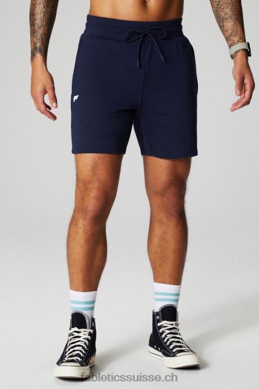 Hommes le short léger incontournable B0B6R3282 bleu marine profond Fabletics